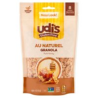 Udi's Gluten Free Pure Honey Au Naturel Granola, 11 oz