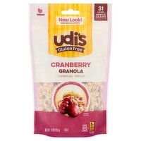 Udi's Gluten Free Cranberry Granola, 11 oz