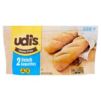 Udi's Gluten Free Udi's Gluten Free French Baguettes, 2 count, 8.4 oz, 240 Gram 