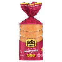 Udi's Gluten Free Soft & Chewy Cinnamon Raisin Bagels, 5 count, 13.9 oz