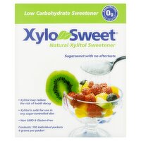 XyloSweet Natural Xylitol Sweetener, 100 count, 400 g