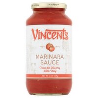 Vincent's Marinara Sauce, 25 oz