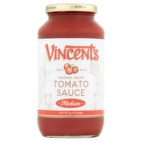 Vincent's Medium Tomato Sauce, 25 oz