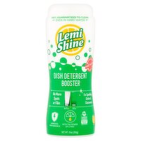 Lemi Shine Fresh Lemon Scent Dish Detergent Booster, 10 oz