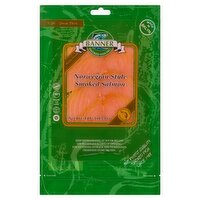 Banner Smoked Fish Inc. Thinly Sliced Norwegian Style Smoked Salmon Value Pack, 4 oz