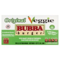 Bubba Burger Original Veggie Burgers, 3 oz, 4 count