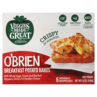 Veggies Made Great O'brien Breakfast Potato Bakes, 6 count, 12 oz