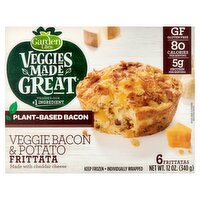 Garden Lites Veggies Made Great Veggie Bacon & Potato Frittata, 12 oz