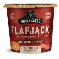 Kodiak Cakes Power Cup Cinnamon & Maple Flapjack, 2.26 oz, 2.25 Ounce