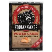 Kodiak Cakes Power Cakes Chocolate Chip Flapjack & Waffle Mix, 18 oz