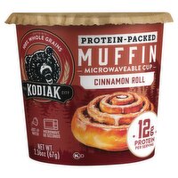 Kodiak Cinnamon Roll Muffin Microwaveable Cup, 2.36 oz