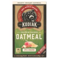 Kodiak Apple Cinnamon Oatmeal, 1.76 oz, 6 count