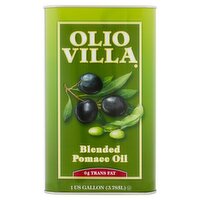 Olio Villa Blended Pomace Oil, 1 gallon, 128 Fluid ounce