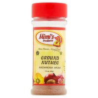 Mimi's Products Ground Nutmeg, 1.5 oz