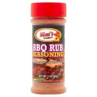 Mimi's Products BBQ Rub Seasoning, 3 oz