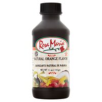 Rosa Maria Natural Orange Flavor, 4 oz