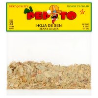 Pepito Senna Leaves, 0.5 oz