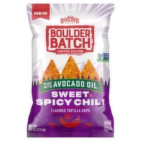 Boulder Canyon Boulder Batch Sweet & Spicy Chili Flavored Tortilla Chips Limited Edition, 7.5 oz