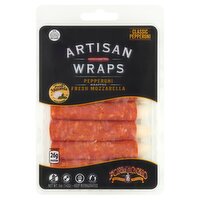 Formaggio Artisan Wraps Pepperoni Wrapped Fresh Mozzarella, 5 oz