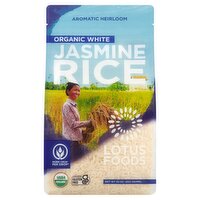 Lotus Foods Organic White Jasmine Rice, 30 oz