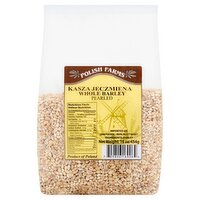 Polish Farms Pearled Whole Barley, 16 oz