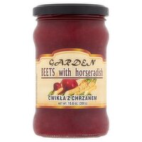 Garden Beets with Horseradish, 10.6 oz