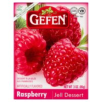 Gefen Raspberry Jell Dessert, 3 oz