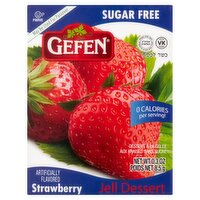 Gefen Sugar Free Strawberry Jell Dessert, 0.3 oz