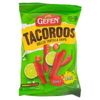 Gefen Chili Lime Tacoroos Rolled Tortilla Chips, 1 oz