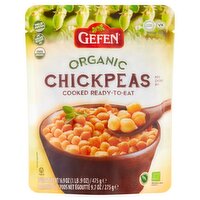 Gefen Organic Chickpeas, 16.9 oz