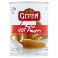 Gefen Pickled Hot Peppers, 19 oz