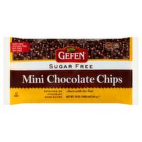 Gefen Sugar Free Mini Chocolate Chips, 10 oz