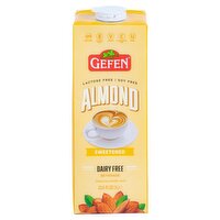Gefen Almond Sweetened Dairy Free Beverage, 33.8 fl oz