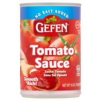 Gefen No Salt Added Tomato Sauce, 15 oz