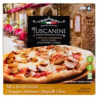 Tuscanini Champignon Mushrooms & Mozzarella Cheese Gourmet Pizza, 15 oz