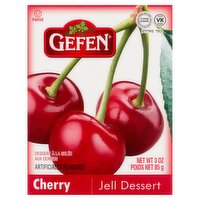 Gefen Cherry Jell Dessert, 3 oz