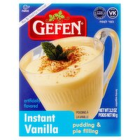 Gefen Instant Vanilla Pudding & Pie Filling, 3.2 oz