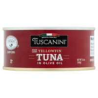 Tuscanini Solid Light Yellowfin Tuna in Olive Oil, 5.6 oz