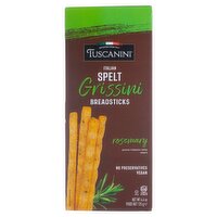 Tuscanini Italian Spelt Grissini Rosemary Breadsticks, 4.4 oz