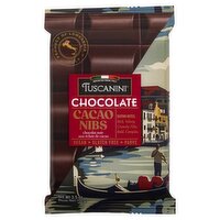 Tuscanini Cacao Nibs Chocolate, 3.5 oz