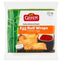 Gefen Oriental Style Egg Roll Wraps, 16 oz