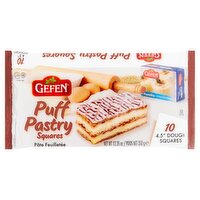 Gefen Puff Pastry Squares, 10 count, 12.35 oz