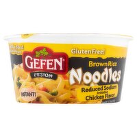 Gefen Fusion Reduced Sodium Imitation Chicken Flavor Brown Rice Noodles, 2.25 oz