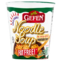 Gefen Fat Free Vegetable Flavor Instant Noodle Soup, 1.92 oz