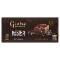 Genève Swiss Premium 50% Cacao Baking Chocolate, 7 oz