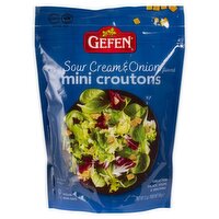 Gefen Sour Cream & Onion Flavored Mini Croutons, 12 oz