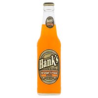 Hank's Genuine Gourmet Orange Cream Soda, 12 fl oz