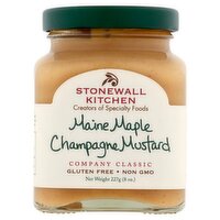 Stonewall Kitchen Maine Maple Champagne Mustard, 8 oz