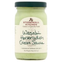 Stonewall Kitchen Wasabi Horseradish Cream Sauce, 8.25 oz