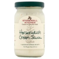 Stonewall Kitchen Horseradish Cream Sandwich Spread or Dip Sauce, 8.25 oz